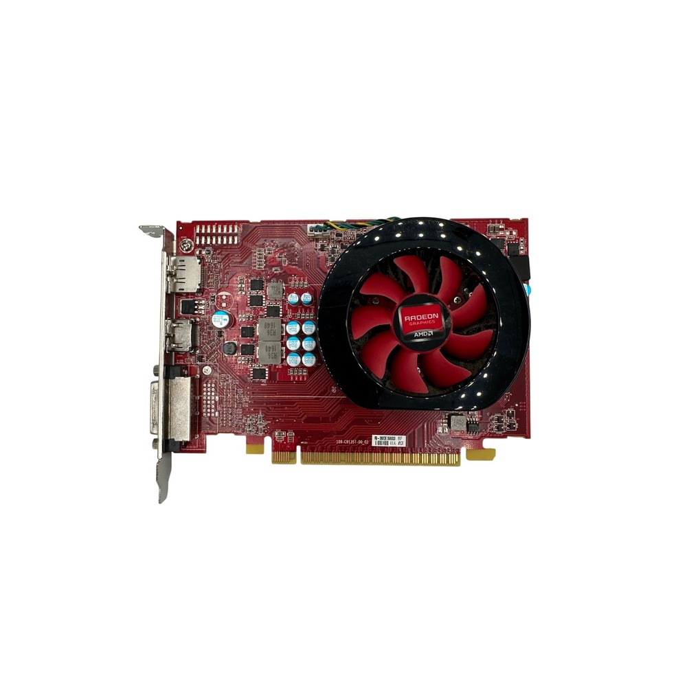 AMD Radeon R9 360 Graphics Card Dell 01MPR3 Red GDDR5 Good Condition GPU
